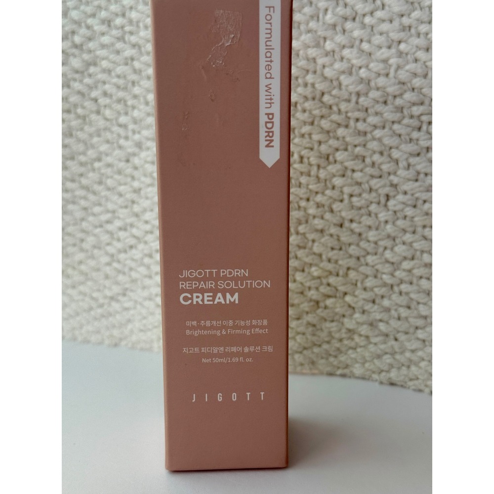 Jigott PDRN Repair Solution Cream 50ml Brightening Firming K-Beauty Moisturizer